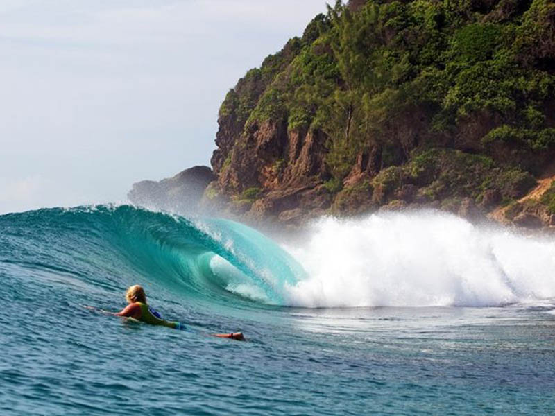 Surf em Ponta Malongane