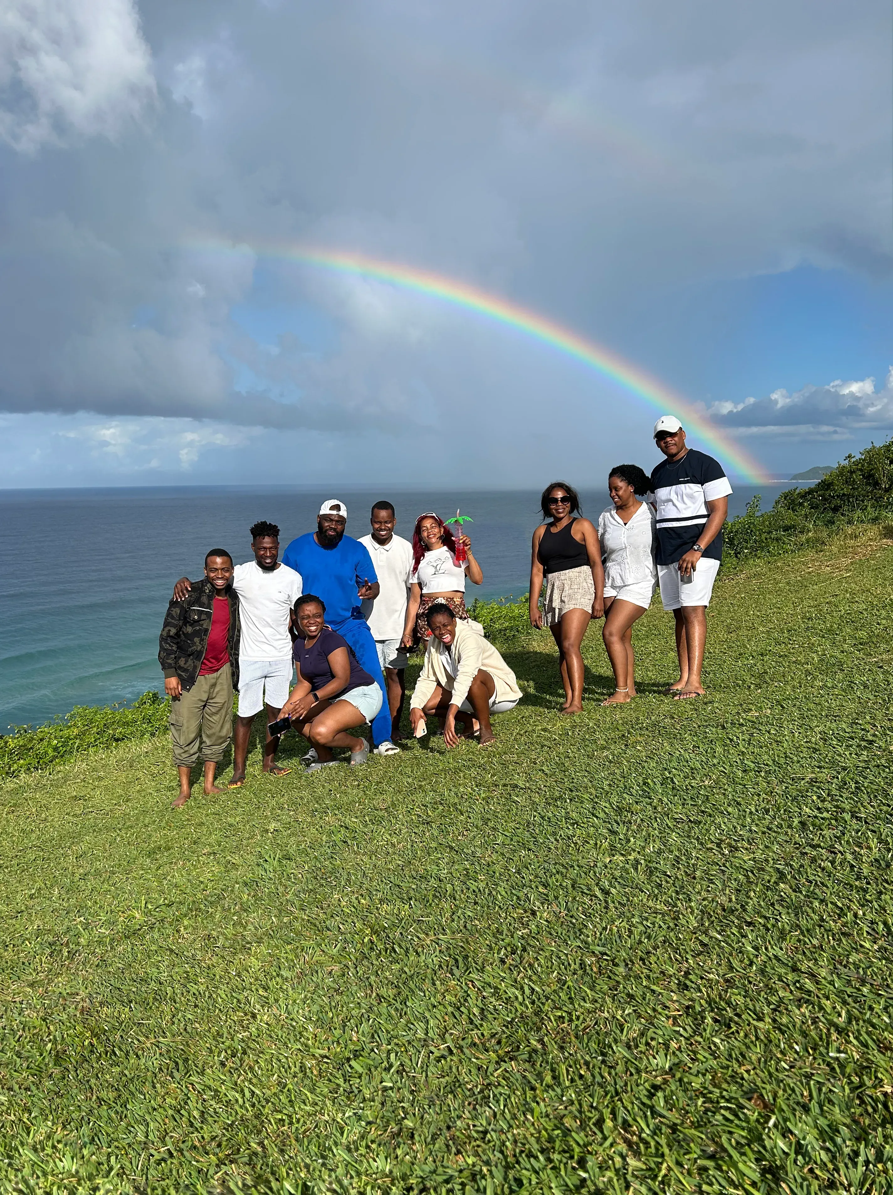 Grupo da fuga a Ponta Malongane